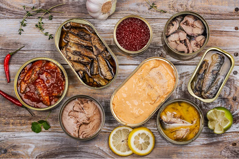 Canned & Long-Shelf-Life Foods