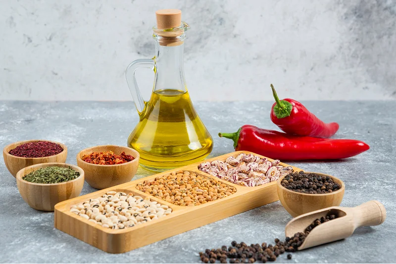 Oils, Sauces, Spices & Condiments